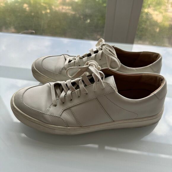 Vince Leonard Leather Sneaker Size 9.5 - Picture 5 of 8